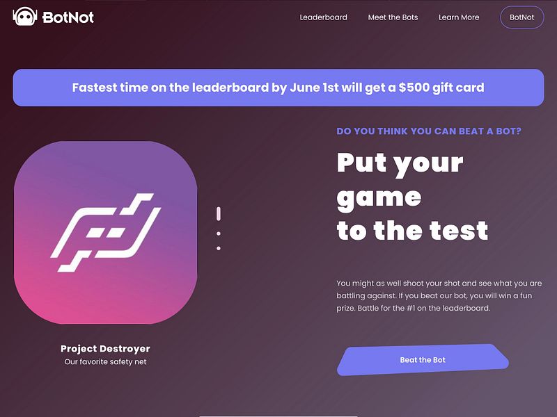 Beat the Bot
