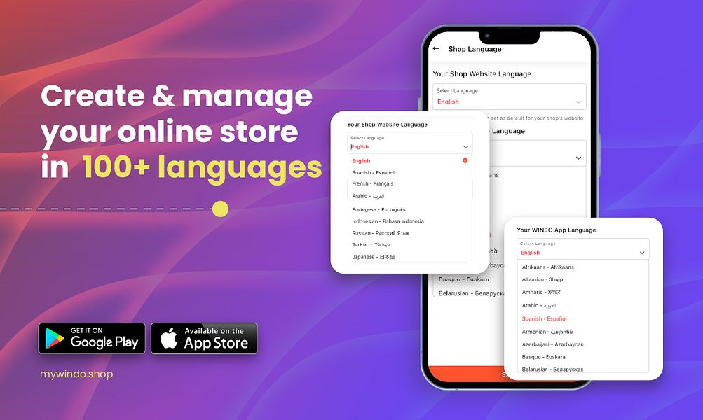 windo - online store builder