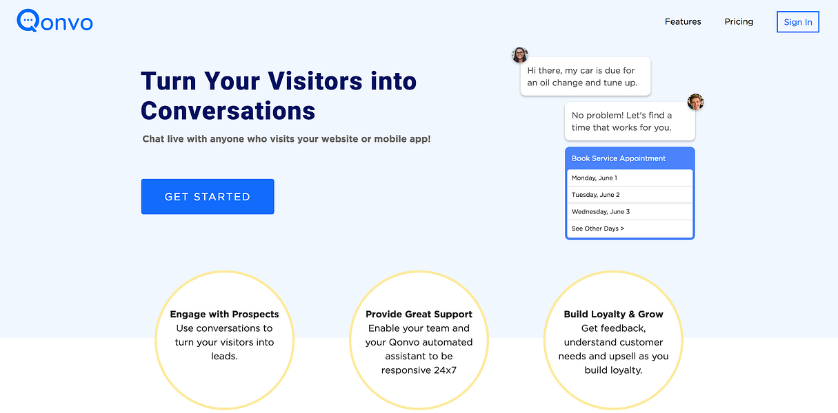 Qonvo WebChat