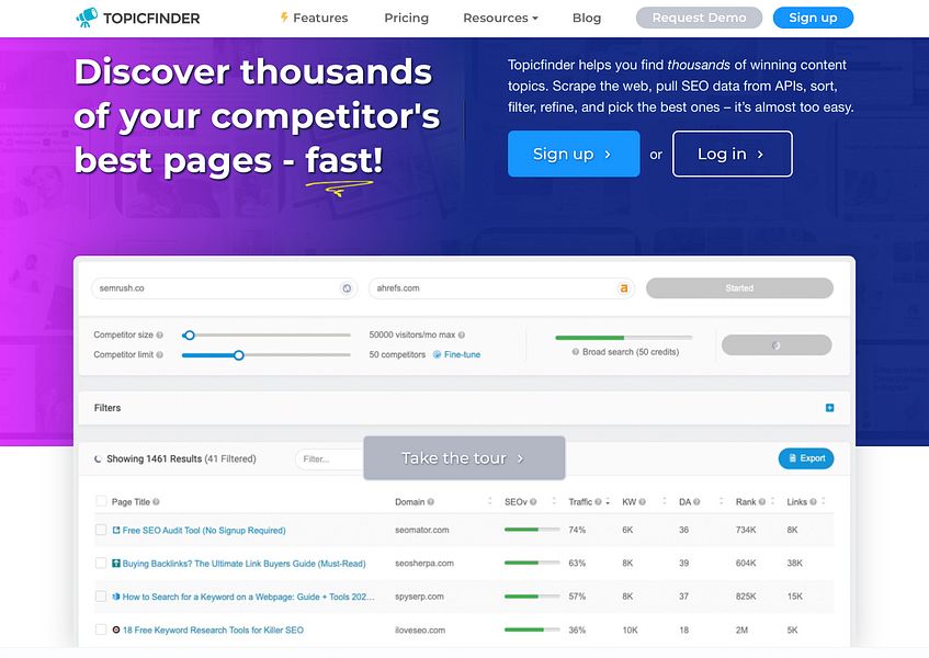 Topicfinder
