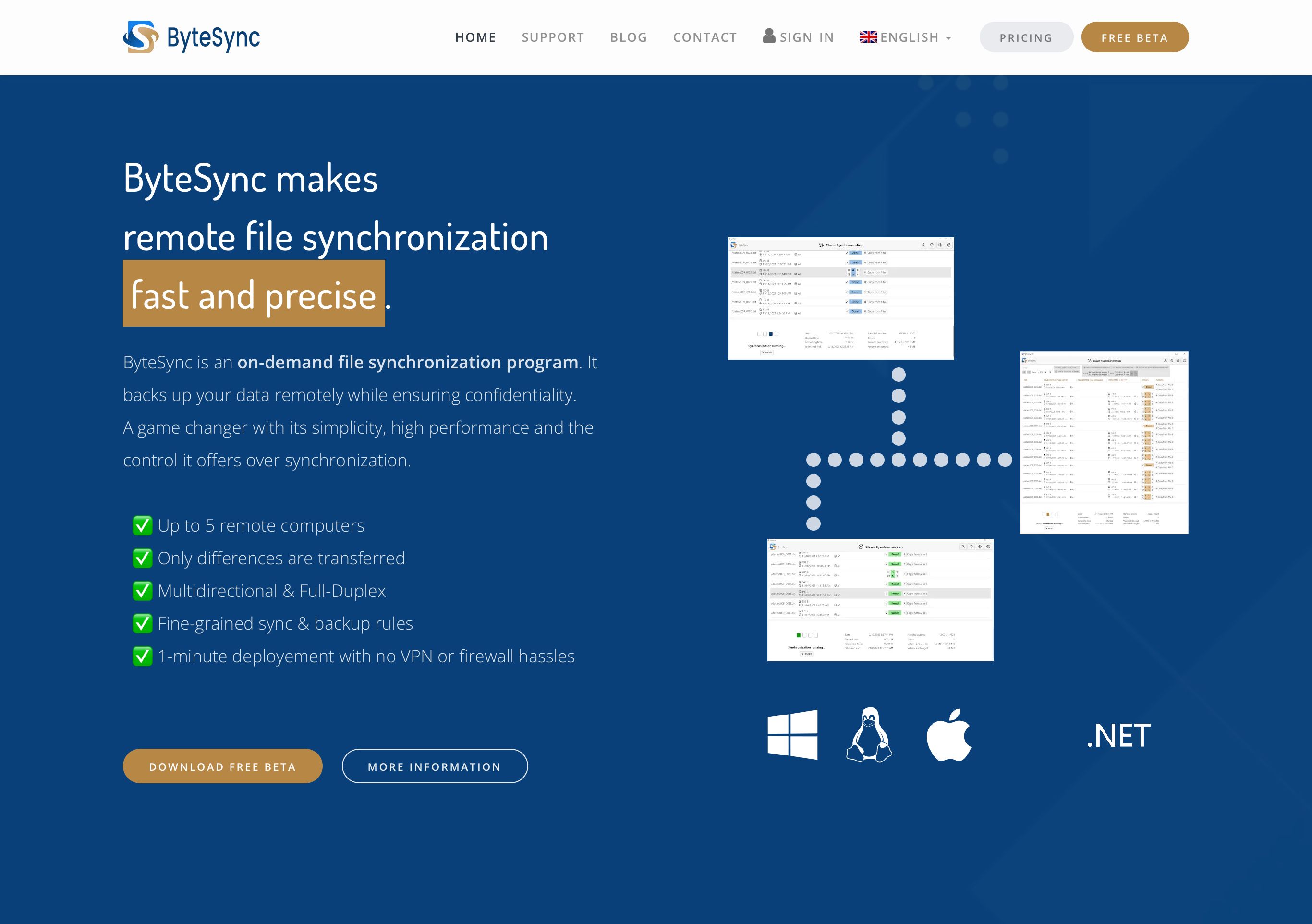 ByteSync: Smart data synchronization solution for Windows, | BetaList