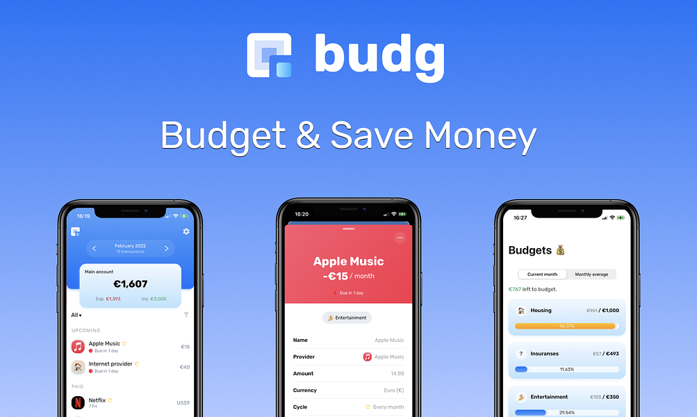 Budg mobile app: Income & Expense Tracker | BetaList