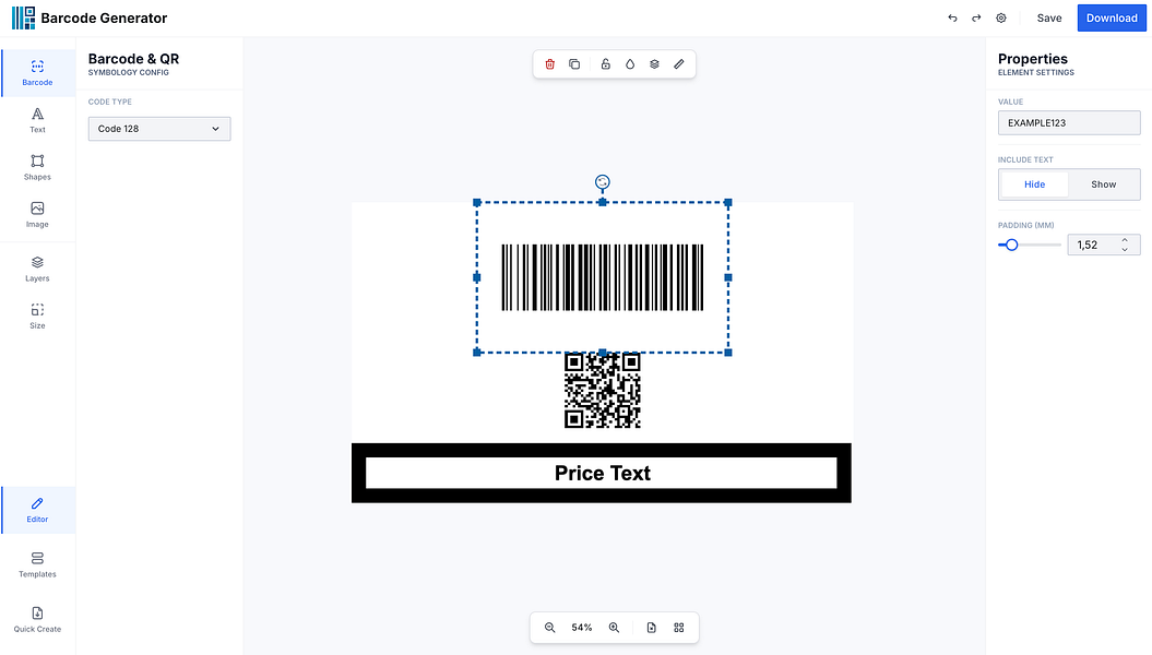 Barcode Generator
