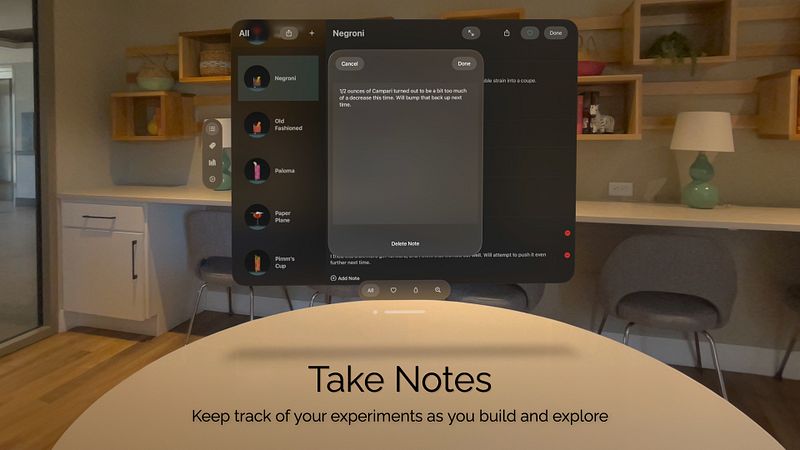 Screenshot of Mixology: The Last Word