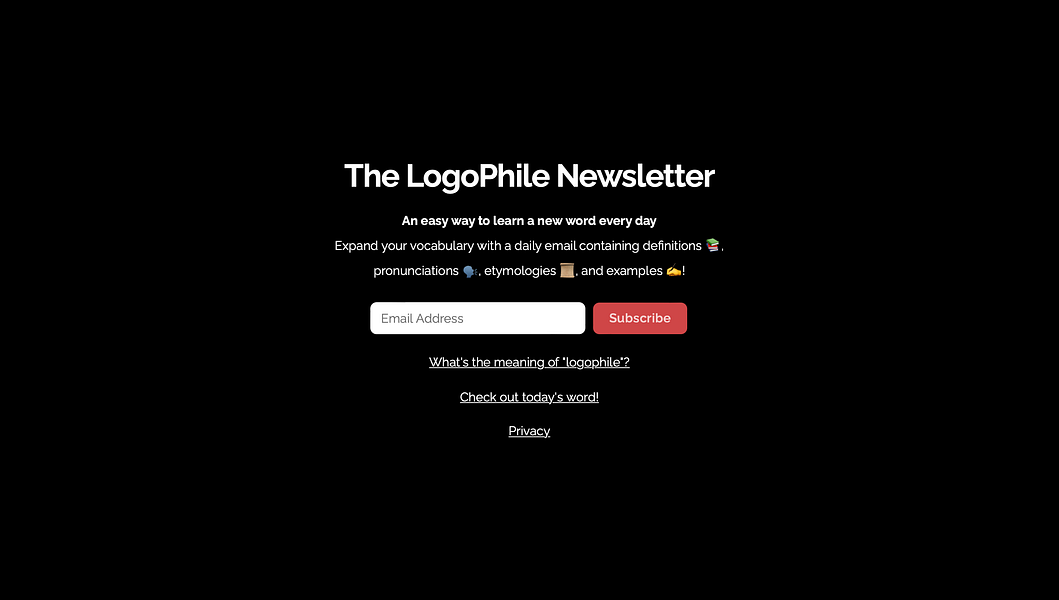 The LogoPhile Newsletter