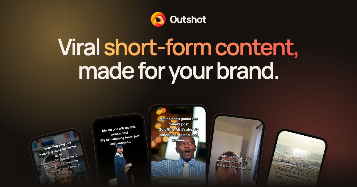 Outshot: Turn your website into daily short videos for | BetaList