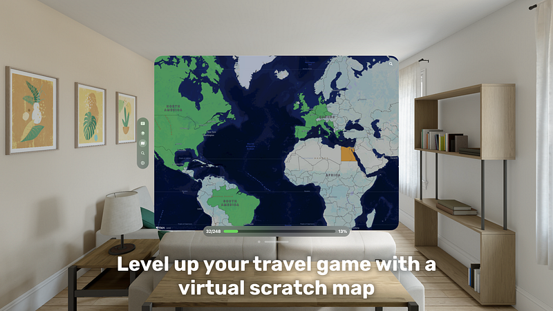 Screenshot of Söka: AI Bucket List Generator