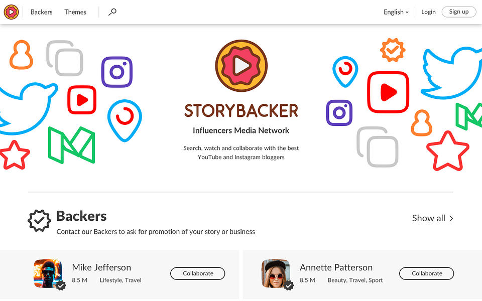 Storybacker