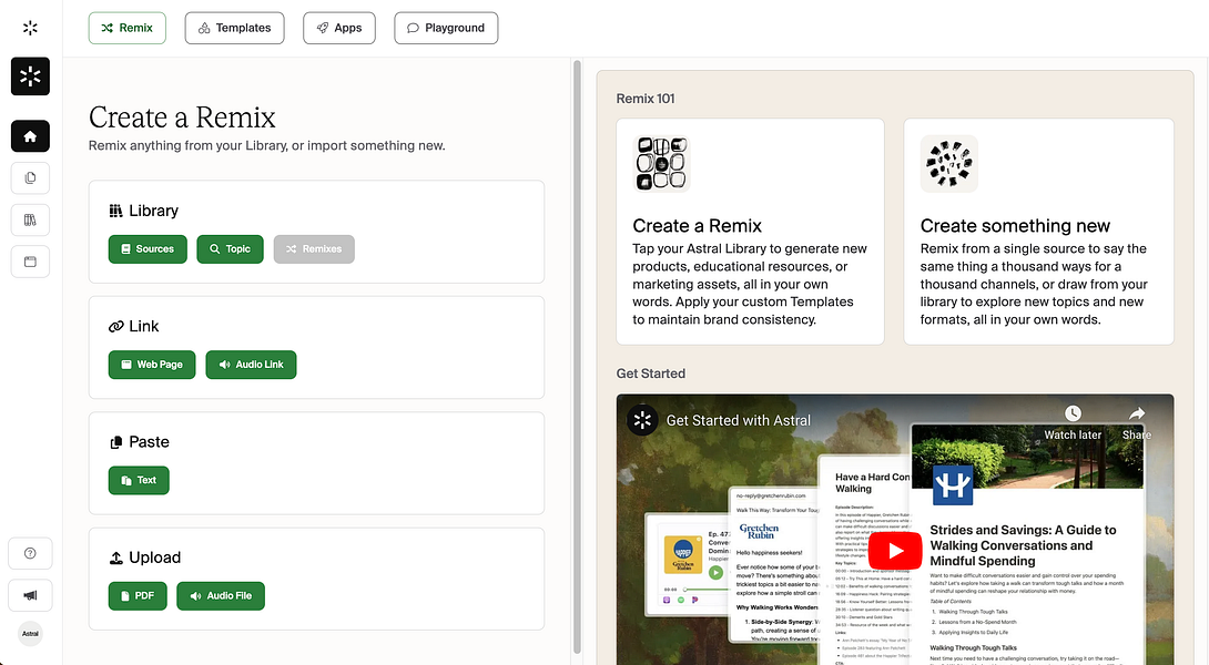 Astral: On-brand, generative AI toolkit for growth focused | BetaList