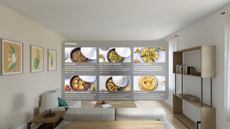 Screenshot of Food Recipes by Arabesk