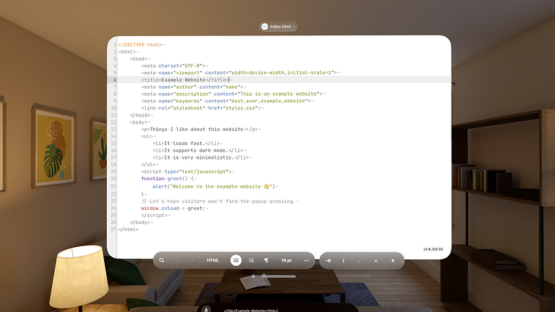 Runestone Text Editor | Vision Directory