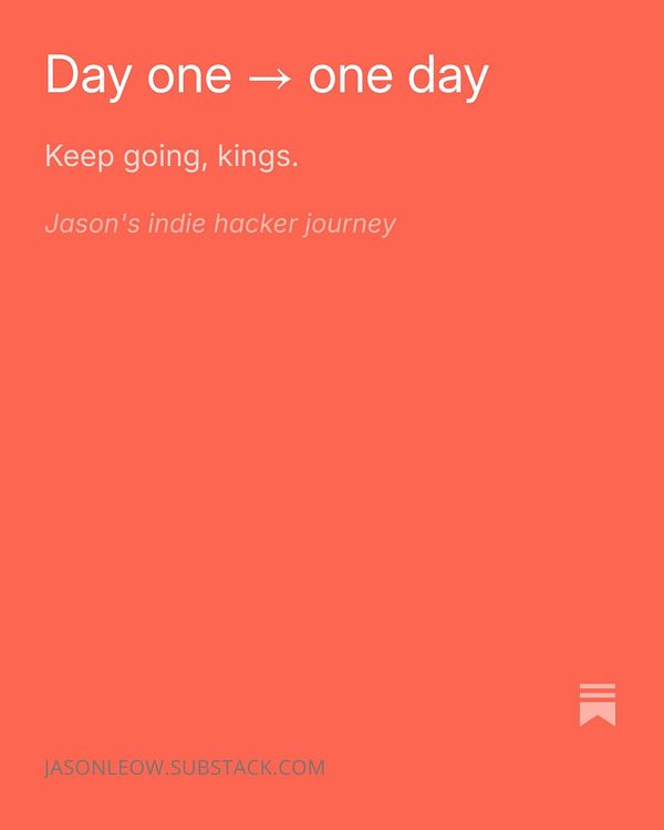 A motivational newsletter cover featuring a vibrant coral background with inspirational text.