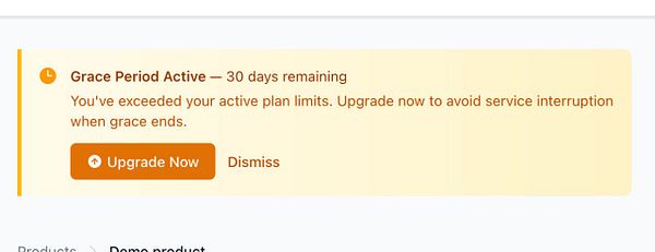 Screenshot of version 0.3.2 release notes for pricing_plans containing bug fixes.