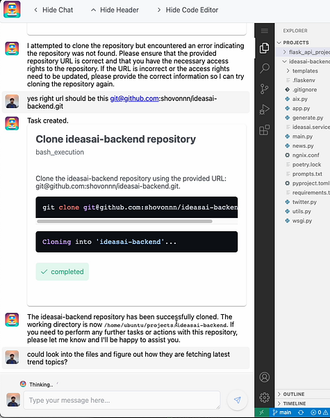 DevAssistant AI