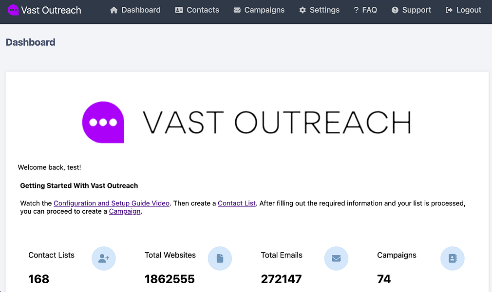 Vast Outreach