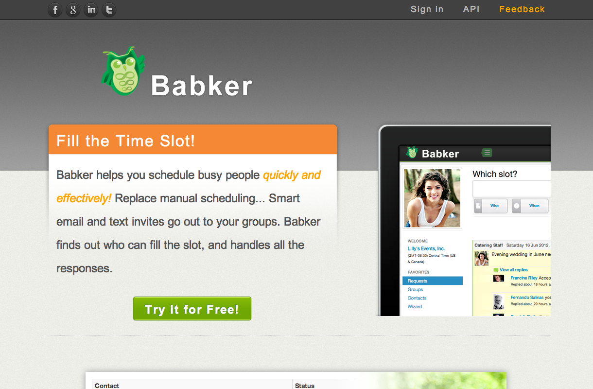 babker.com logo