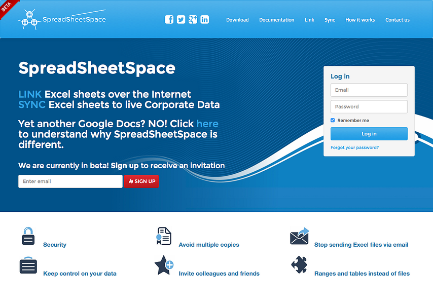 SpreadSheetSpace