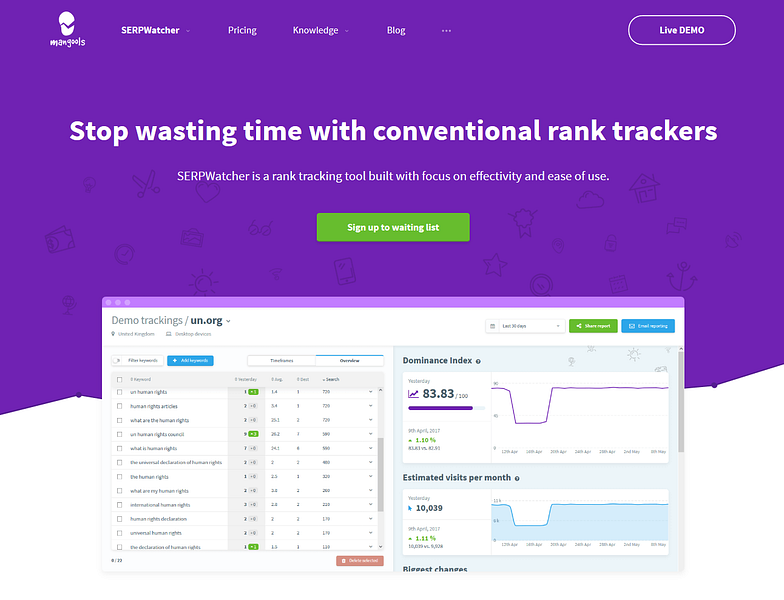SERPWatcher