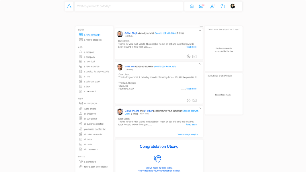 Alore CRM