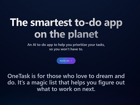 Taskk.it: Task management that tells you what to do next. | BetaList