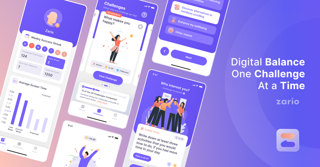 Zario - Digital Wellbeing App