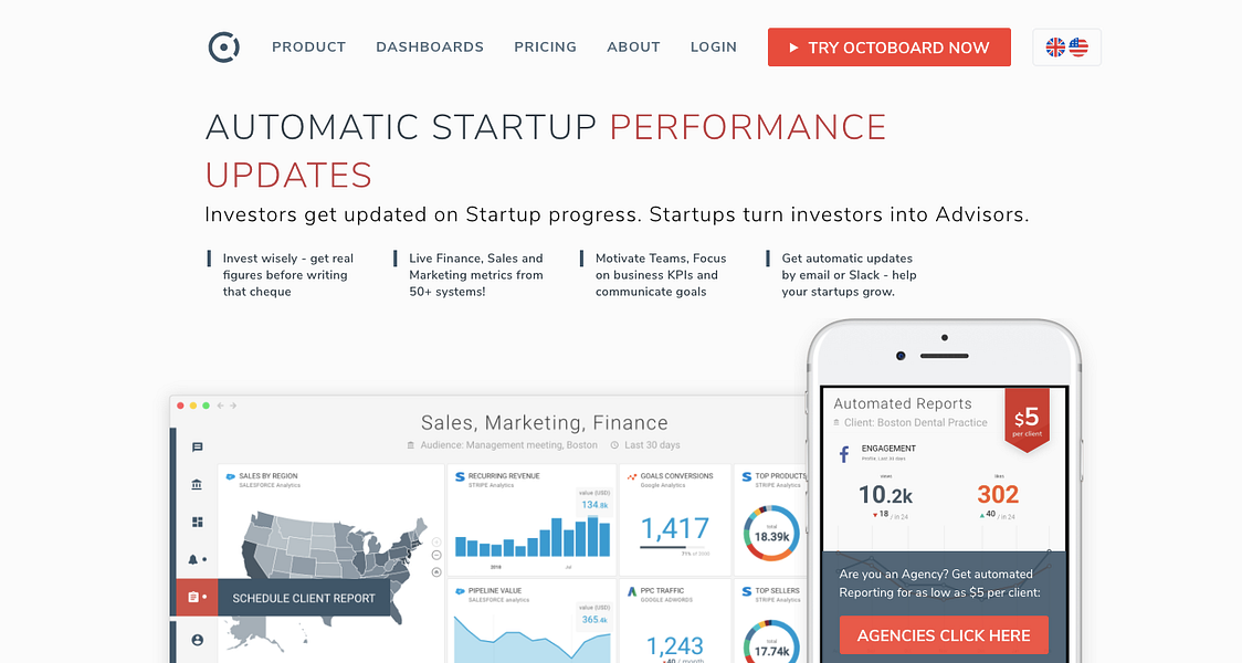 Octoboard for Investors