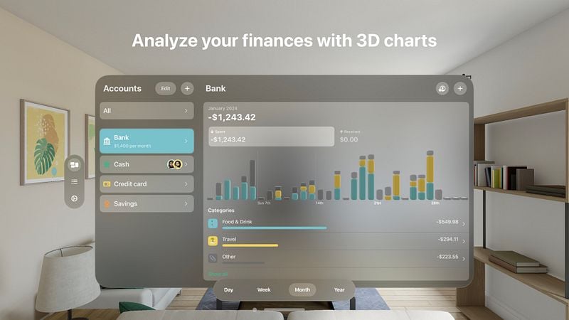 Screenshot of Fin - Budget Tracker