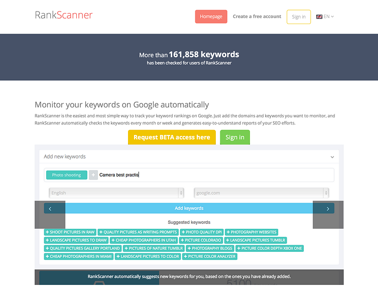 RankScanner