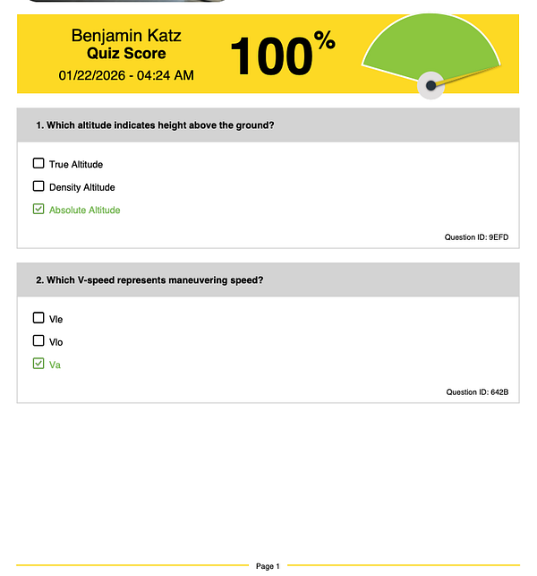 Photograph of airplane cockpit flight instruments displaying various readings and controls.