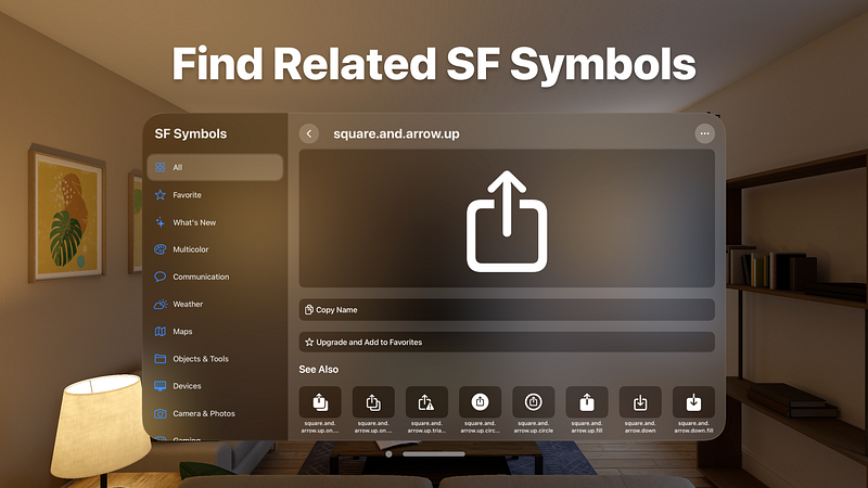 Screenshot of Symbols Explorer