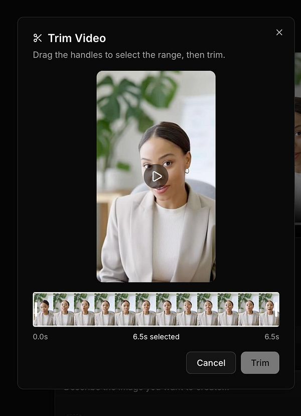 Screenshot of a software interface labeled 'VideoAIME' featuring a multiline regex test area, command control buttons, and side navigation options.