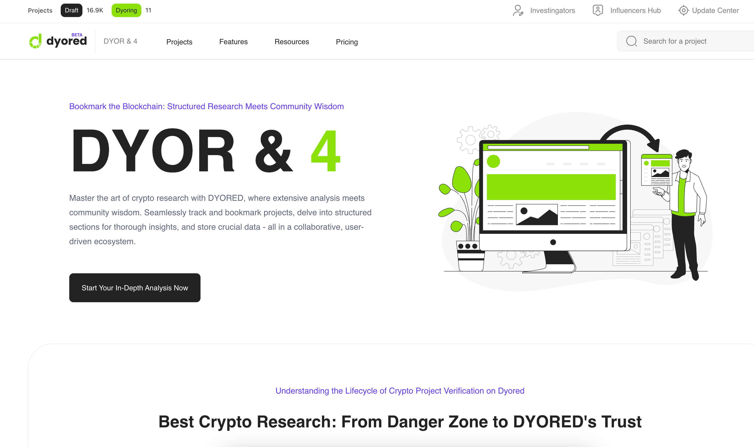 Dyored: Community Blockchain Research—Save, Share, and | BetaList