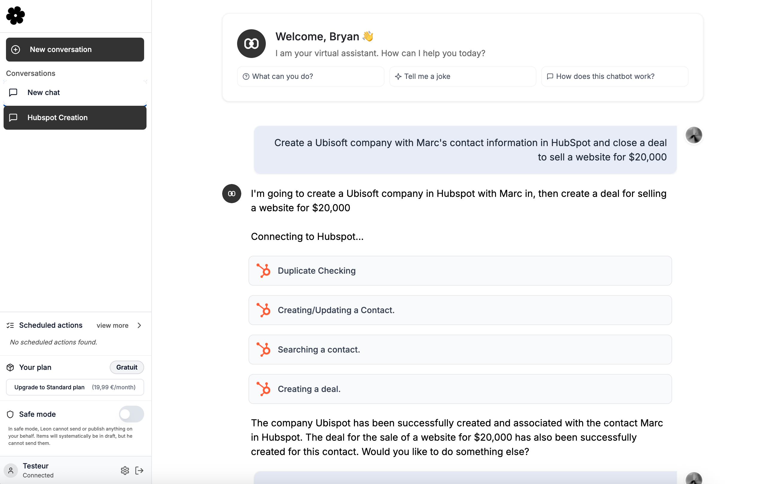 Léon: The AI that turns your words into actions
