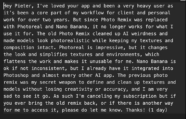 A street scene showing a group of eight people posing under a purple awning in front of a coffee shop.