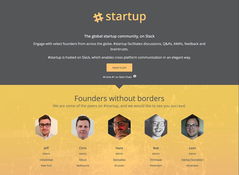 #startup