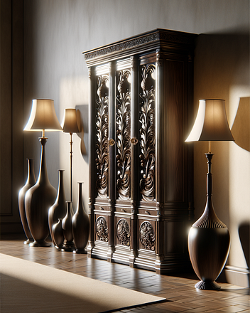 Huntboard in interior design