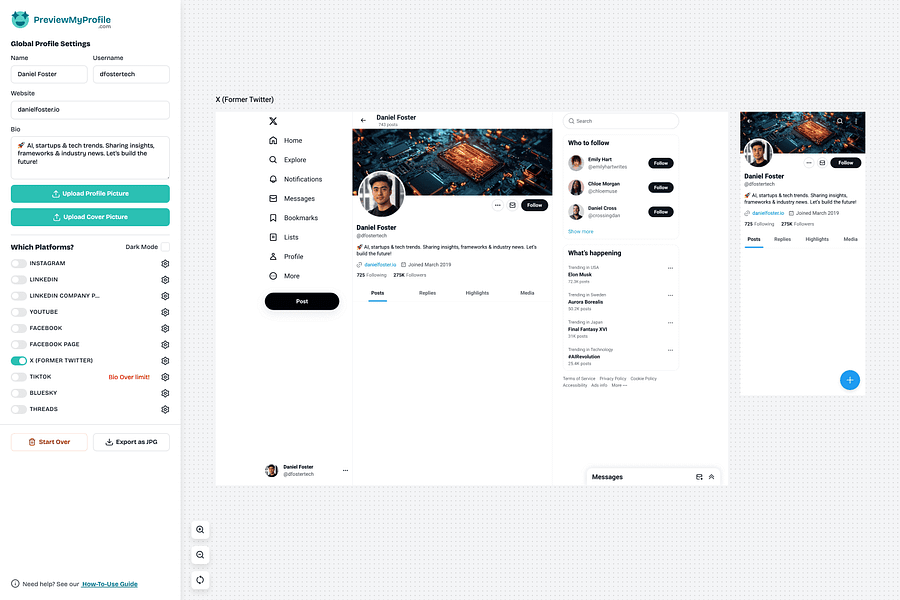 PreviewMyProfile