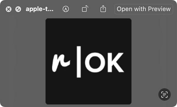 The image displays a logo featuring the text 'n|ok' on a black background.