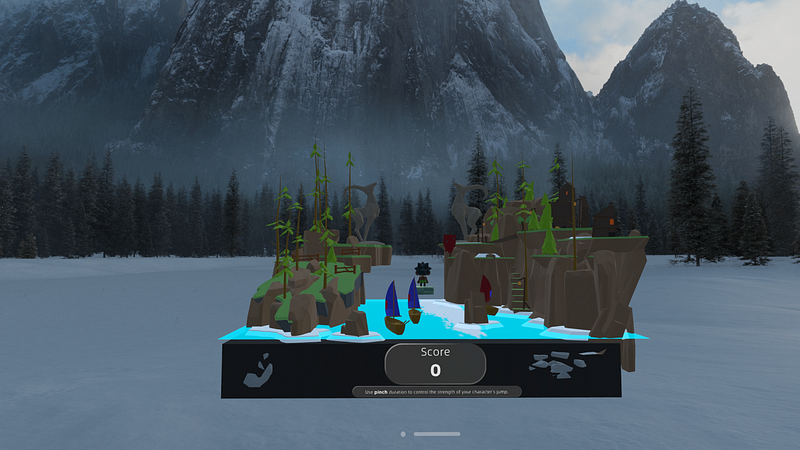 Screenshot of Spatial Jumpper