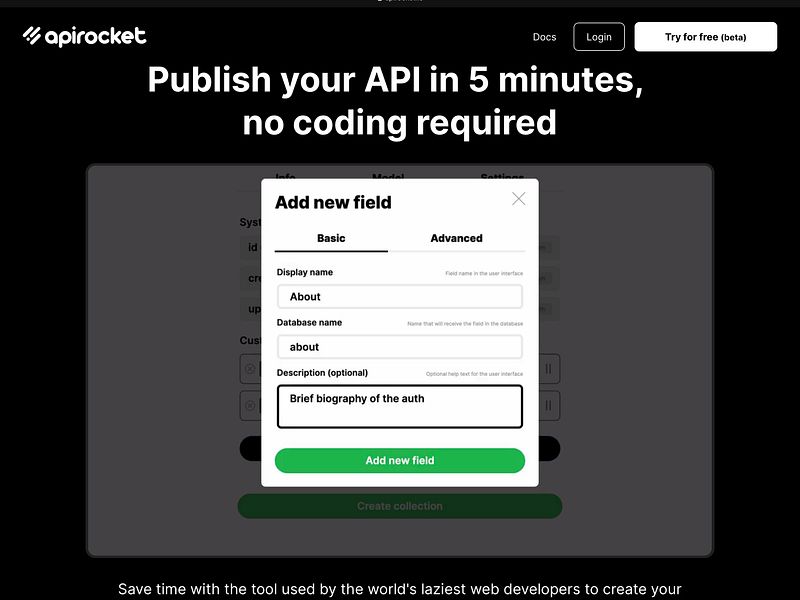 Apirocket