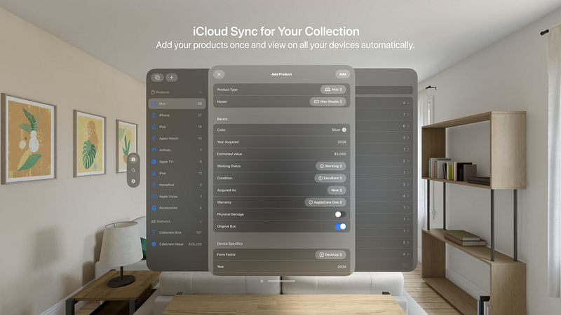 Screenshot of Fruitstand: Device Collection