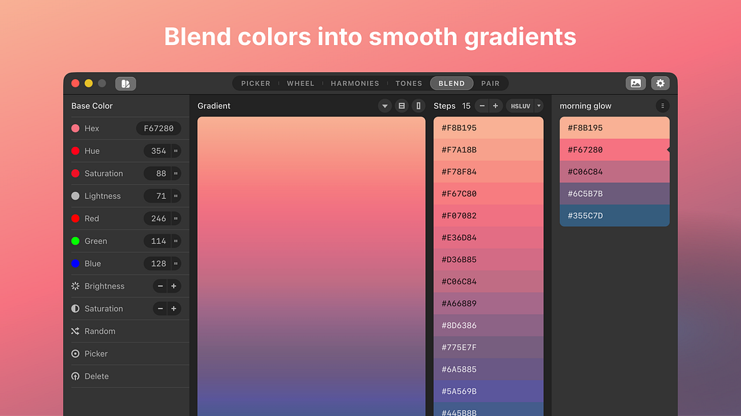 Color Schemer for Mac and PC