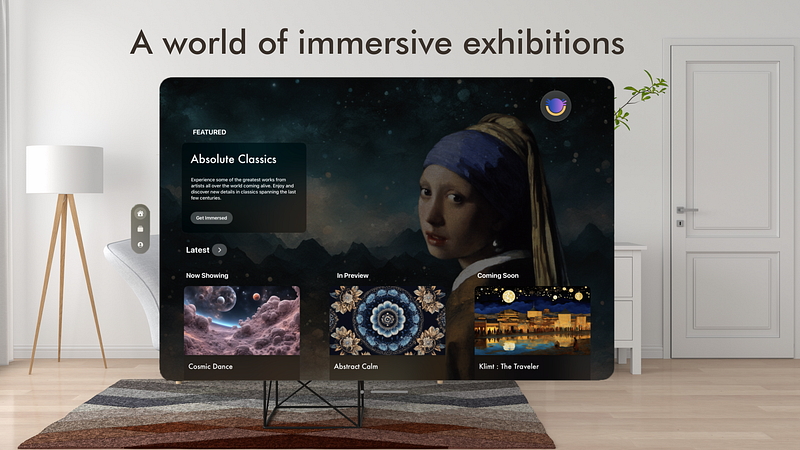 Screenshot of Mahou - Immersive Art Exhibits