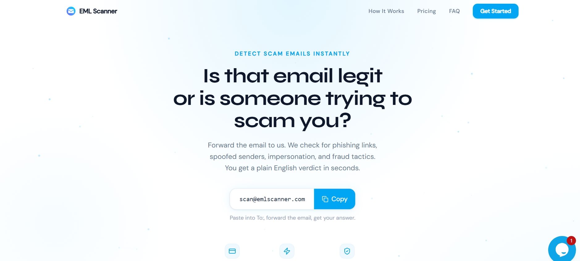 EML Scanner: Detect scam emails instantly | BetaList