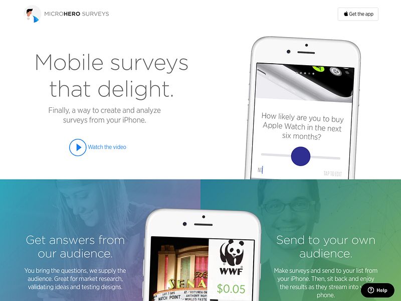 MicroHero Surveys