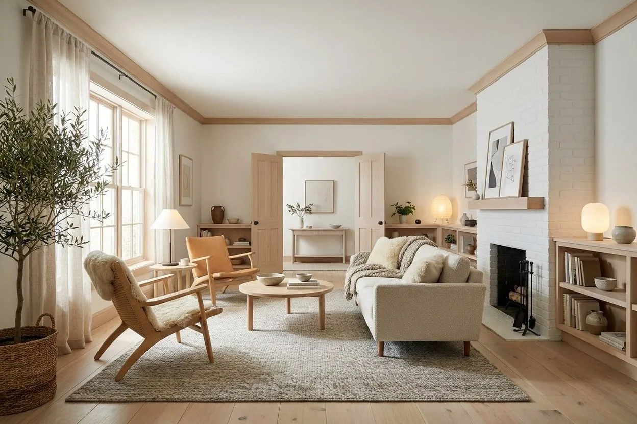 The same sketch, rendered in the Scandinavian style