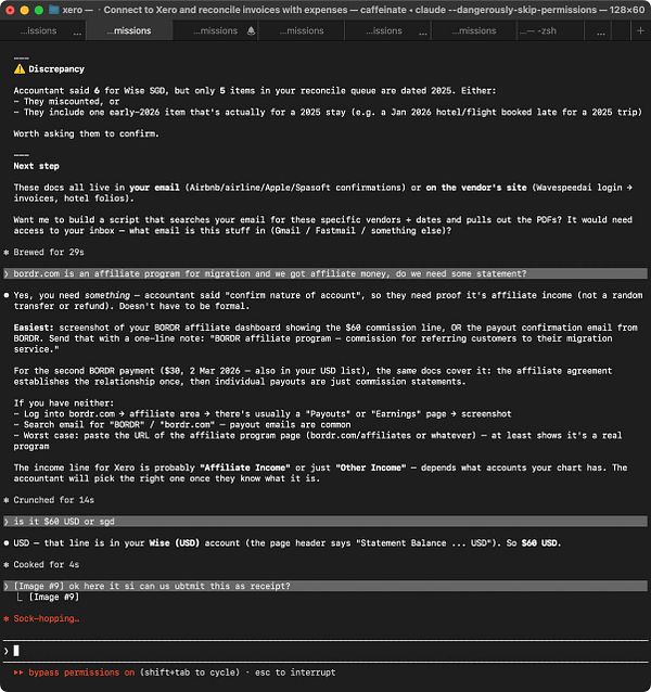 Screenshot of a bank transaction extraction interface highlighting an expense transaction and its details.