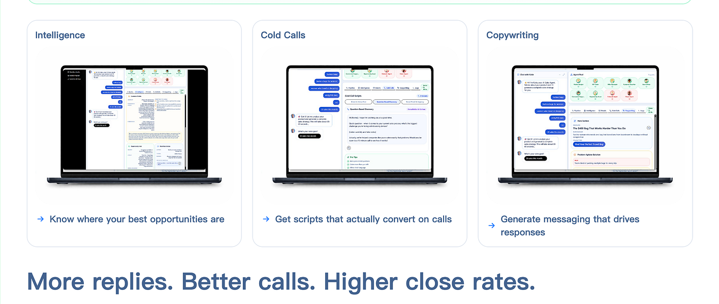 Katie AI – Automate outreach and calls to turn cold leads into closed deals visual 4