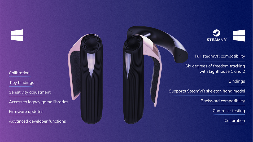 Etee: the button-free VR controller: Simplify and enhance | BetaList