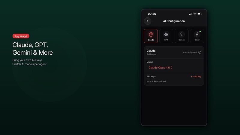 Screenshot of AgentAura